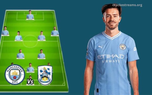 Man City vs Huddersfield Town a.f.c. Lineups