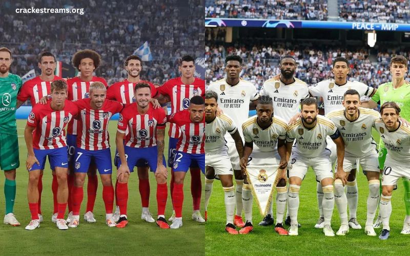 Alineaciones de Atletico de Madrid Contra Real Madrid